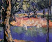 卡兹米尔 马列维奇 : A River in the Forest